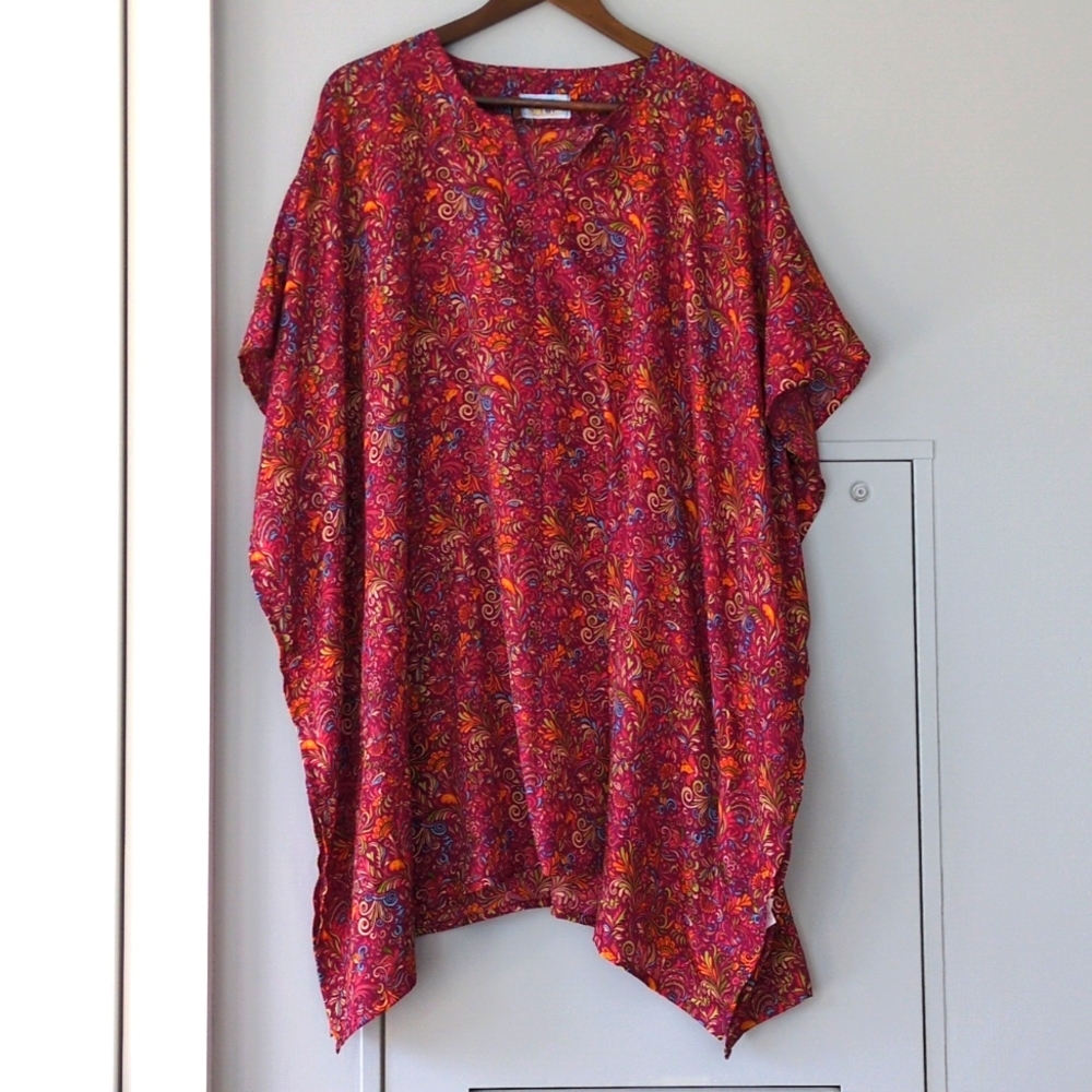 Colorful Floral Kaftan